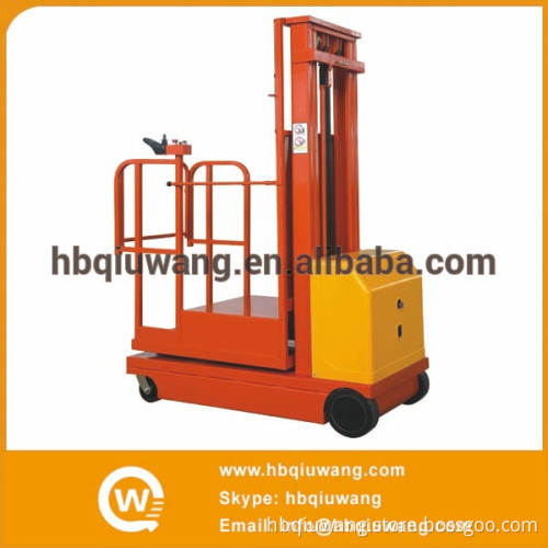 Self-propelled supermarket aerial order picker